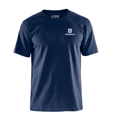 Triko HUSQVARNA tm. modré unisex