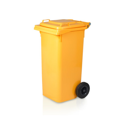 Popelnice 120 l žlutá