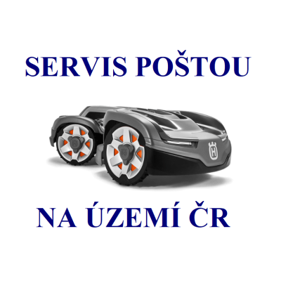Roční servis robotické sekačky AUTOMOWER NA ÚZEMÍ ČR