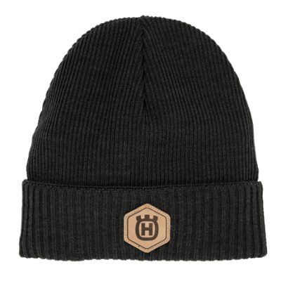 Husqvarna Beanie žulově šedá uni čepice merino